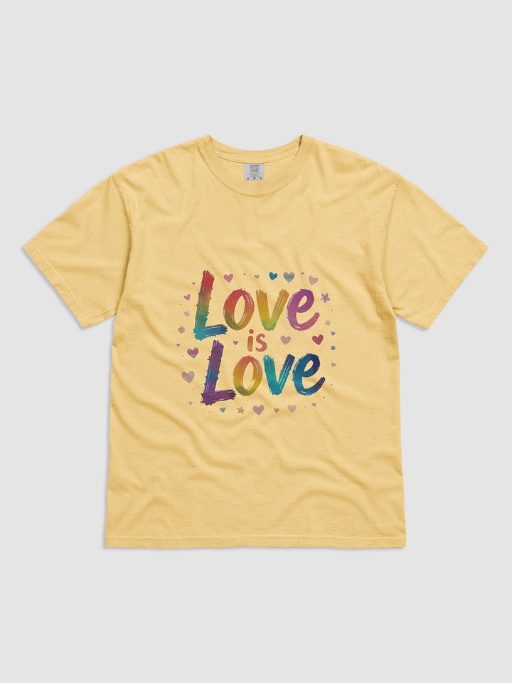 Love is Love unisex póló product image (1)
