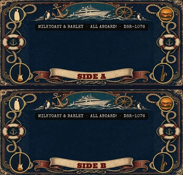 Milktoast & Barley — All Aboard (Cassette) product image (2)