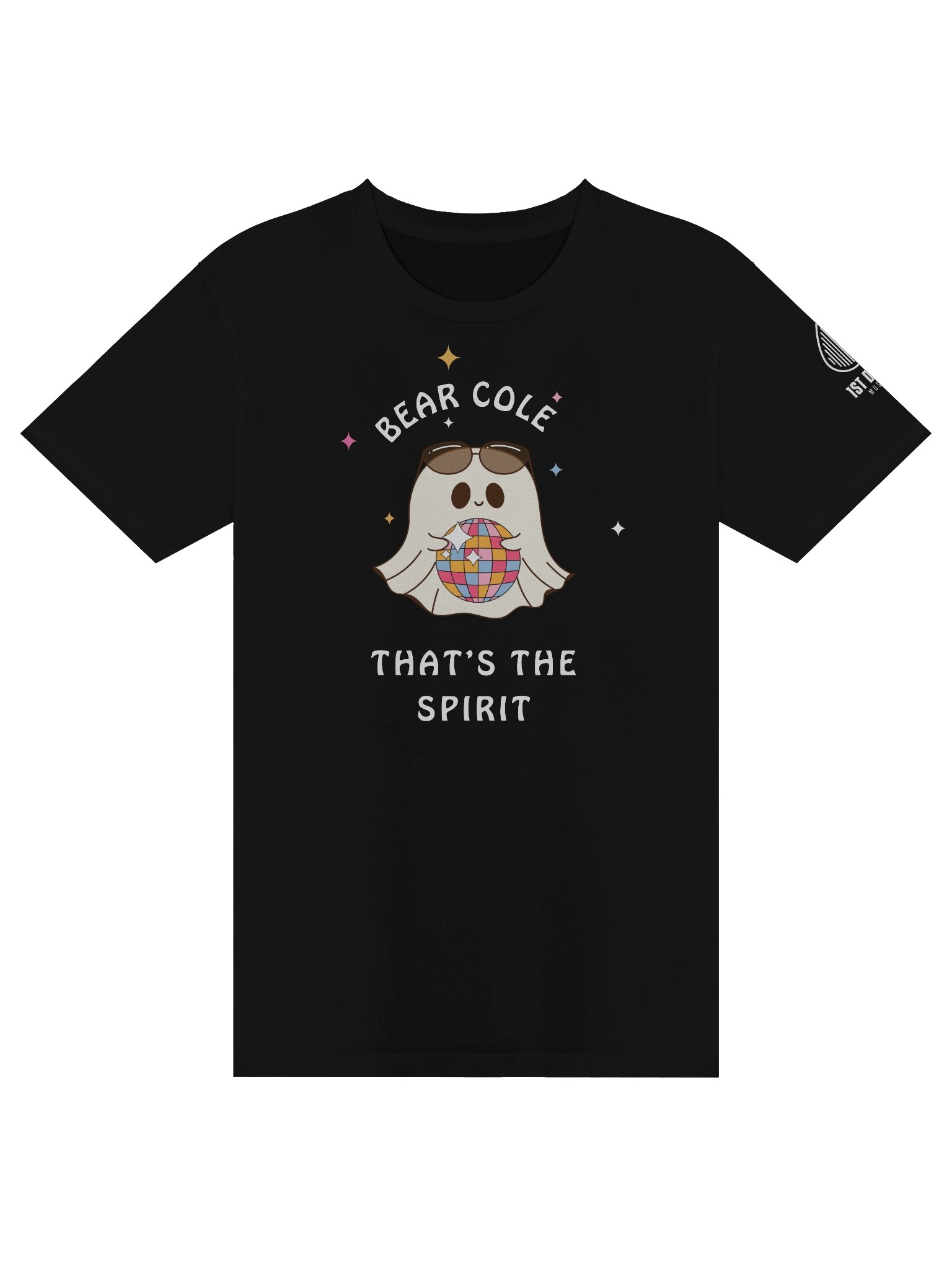 Bear Cole That's the Spirit Disco Ghost T-shirt product image (1)