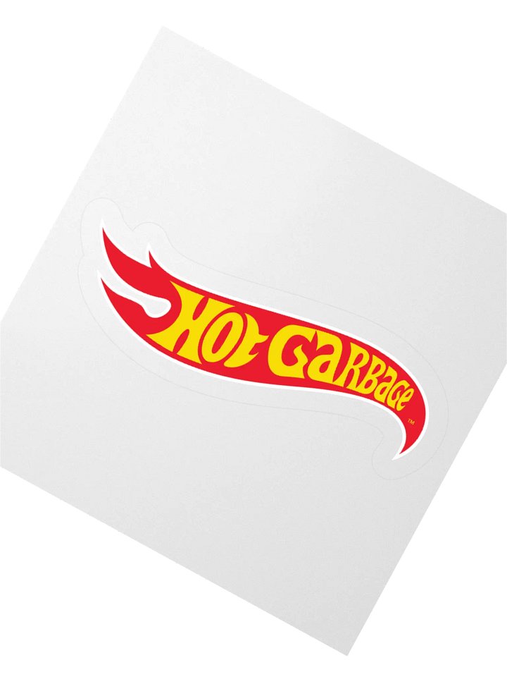 HOT GARBAGE STICKER (SINGLE) product image (2)