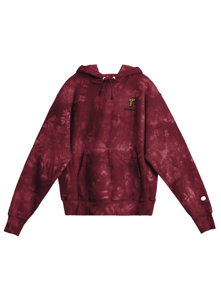 Swirling Titanvibe Tie-Dye Hoodie product image (2)