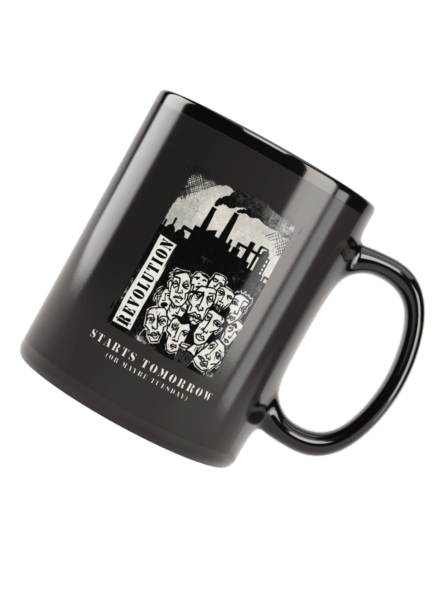 Revolution Tomorrow Black Mug product image (11)