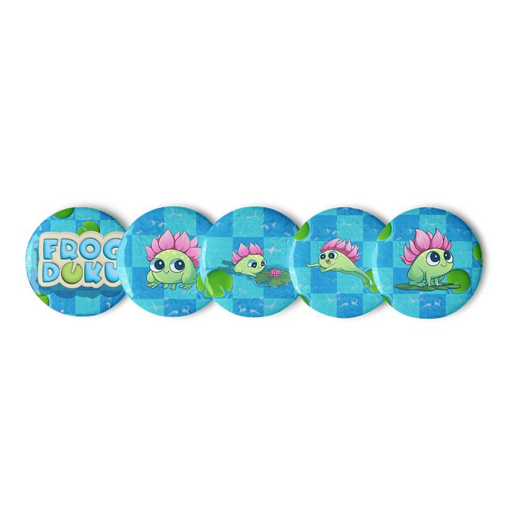 Frogdoku - Konna's Pin Set product image (1)