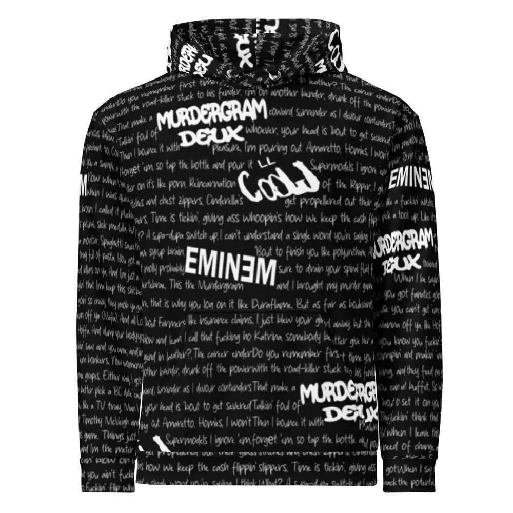 Murdergram Deux - LL Cool J ft. Eminem - BLACK - Unisex Hoodie product image (2)