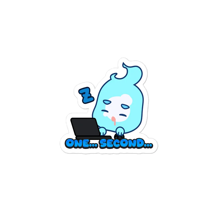 One...Second... - Vinyl Decal Sticker [ For Cars / Bottles / Laptops etc.] product image (1)