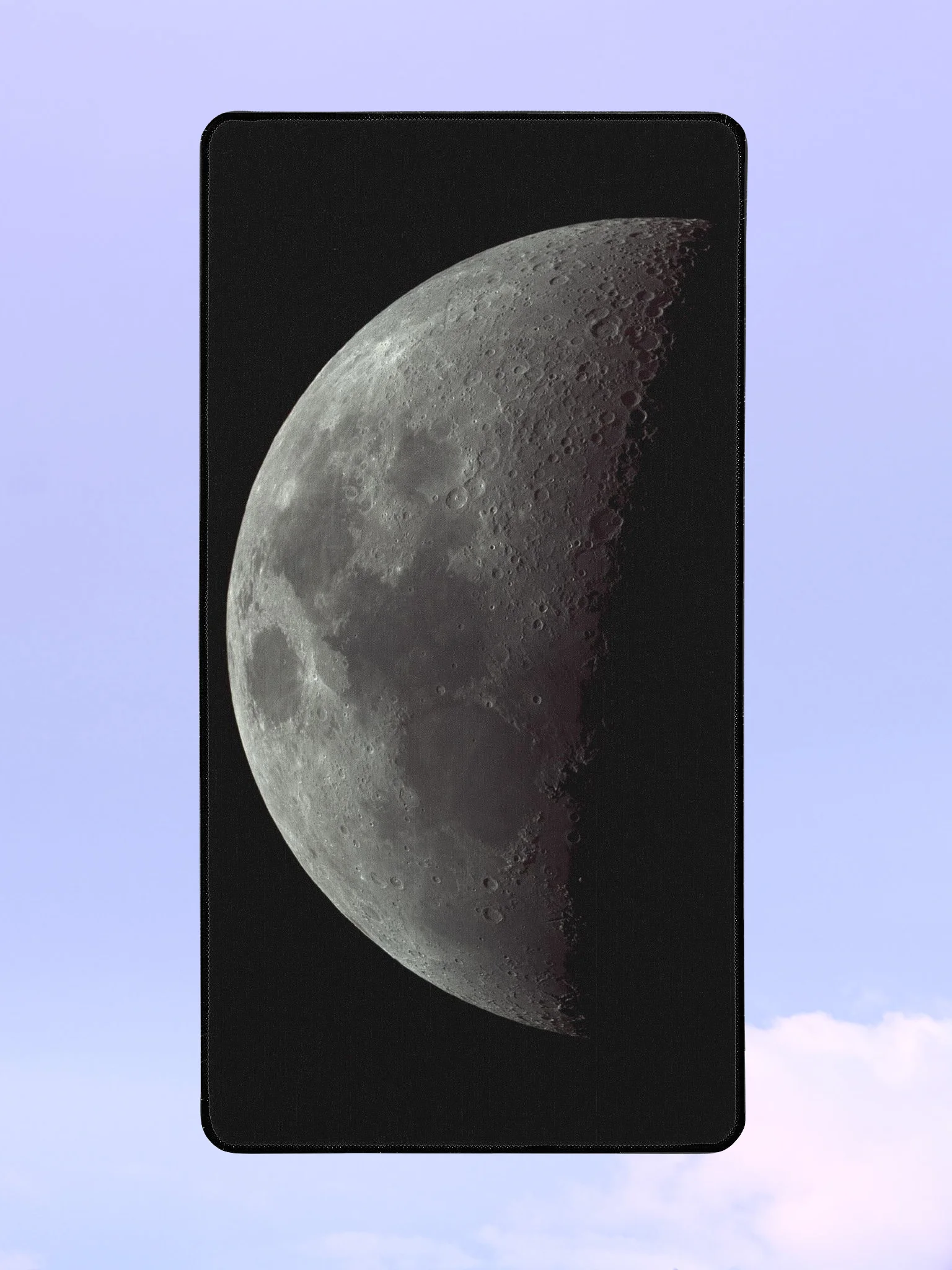 Waxing Moon Desk Mat product image (2)