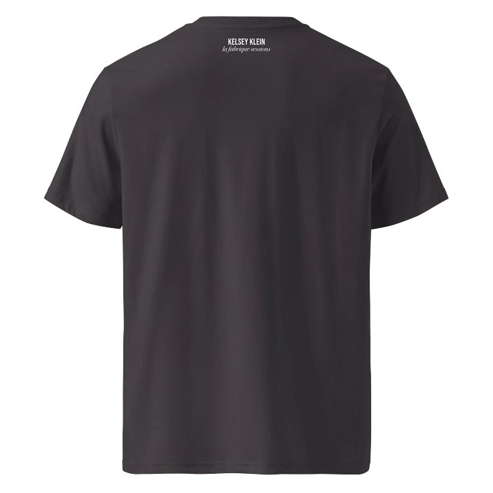 La Fabrique Sessions Lyrics – Organic Cotton T-Shirt (Dark Mode) product image (6)