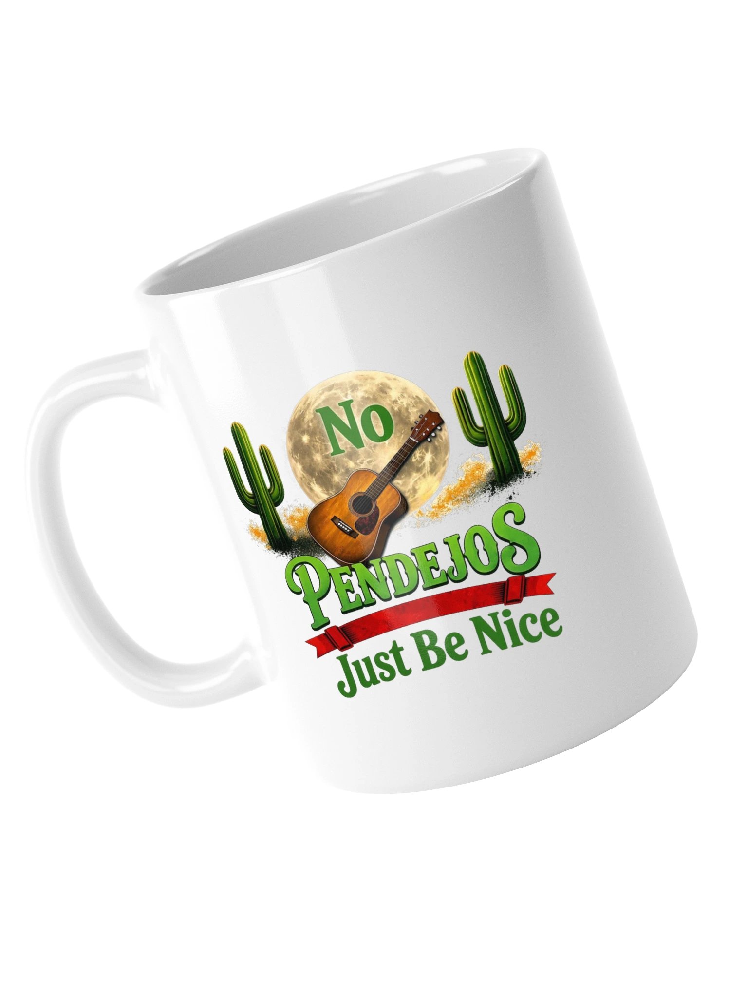 No Pendejos White Glossy Mug product image (5)