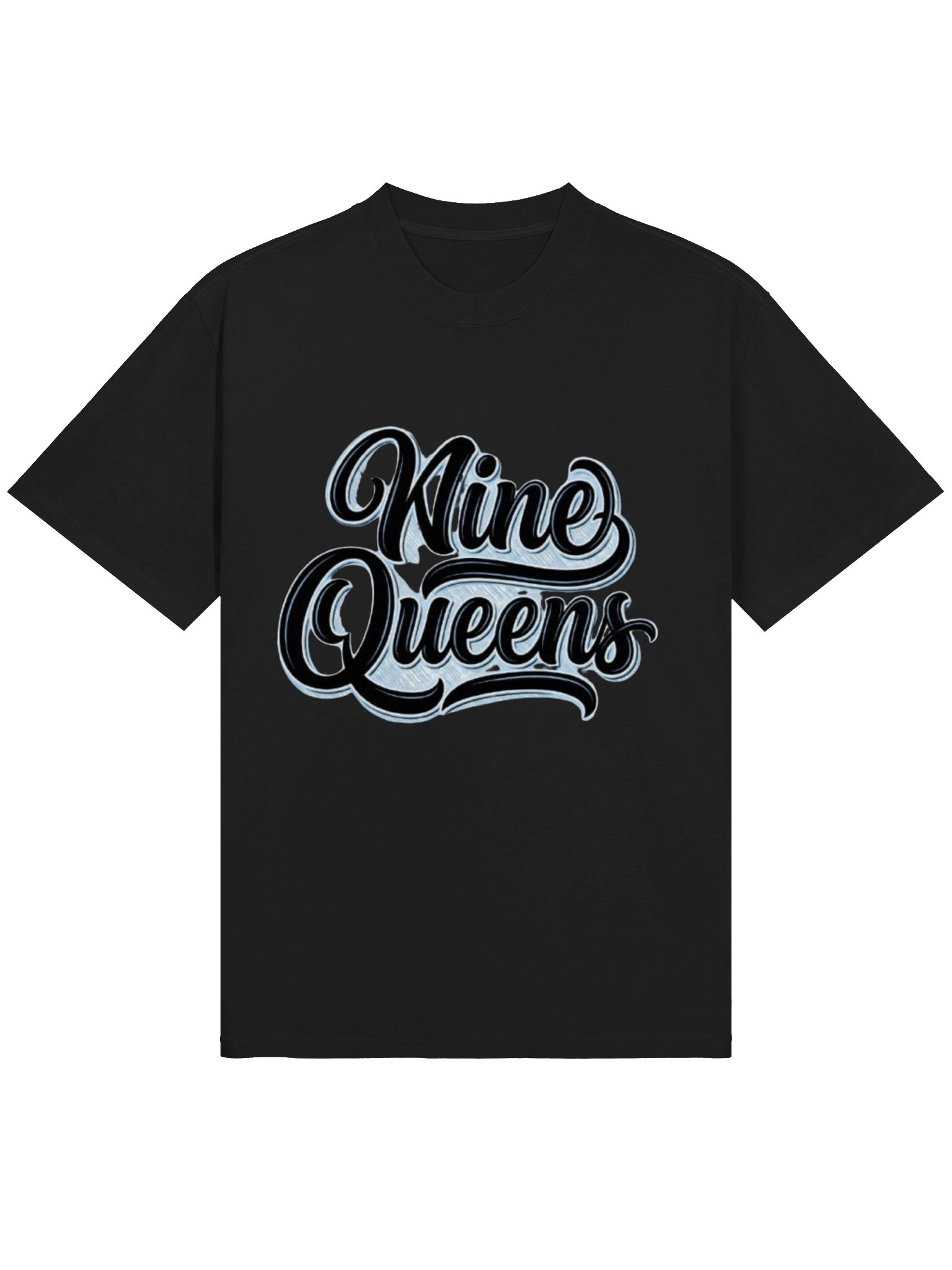 Nine Queens Faded Script Tee product image (2)