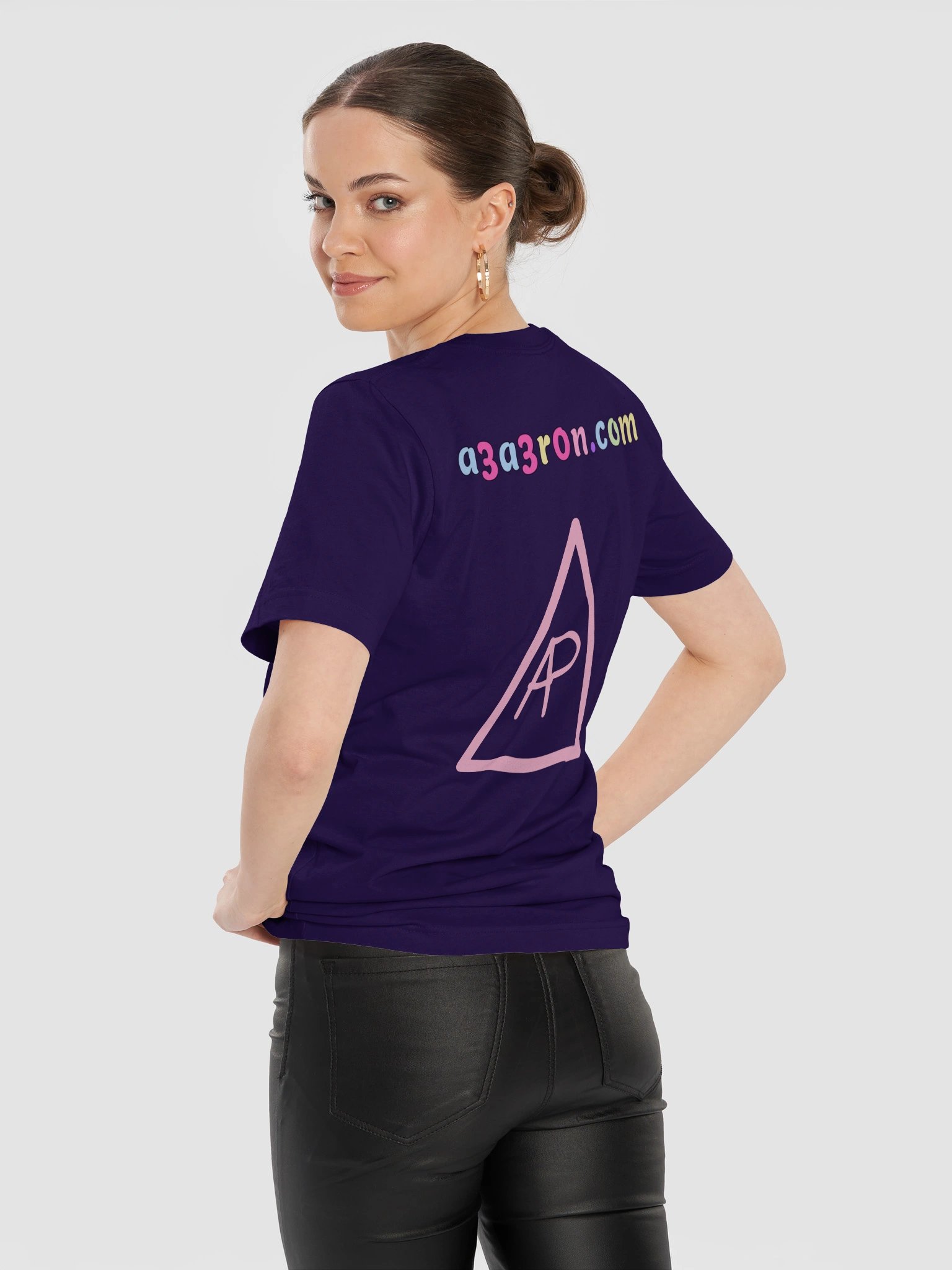 WALKING ON PINS AND NEEDLES Tee — Purple product image (12)