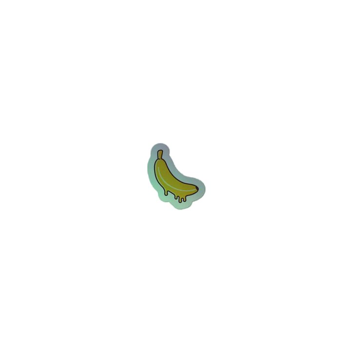 Drippin' Banana Holographic Sticker Sheet product image (2)