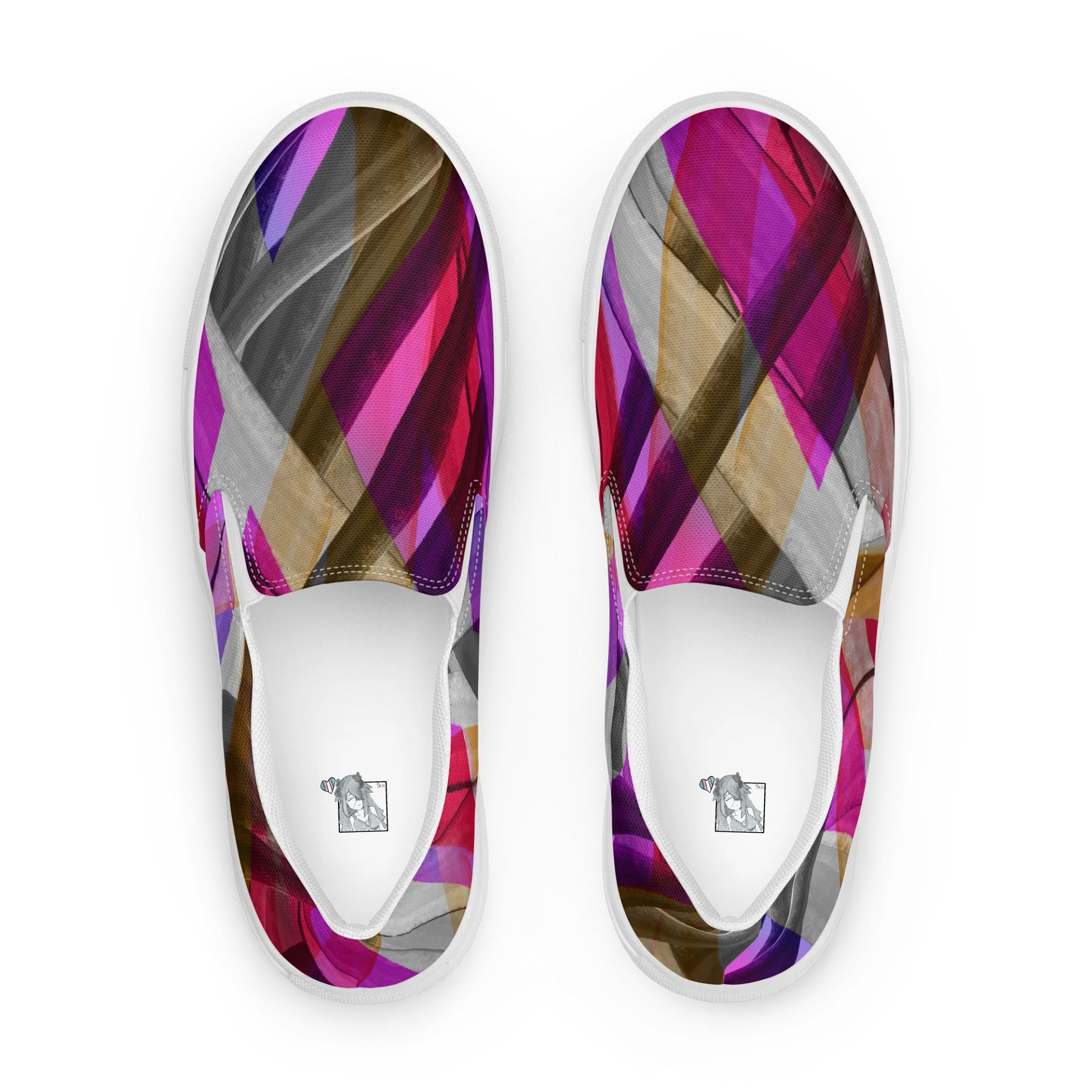 A Million Little Threads Mens Canvas Slip On Shoes product image (1)