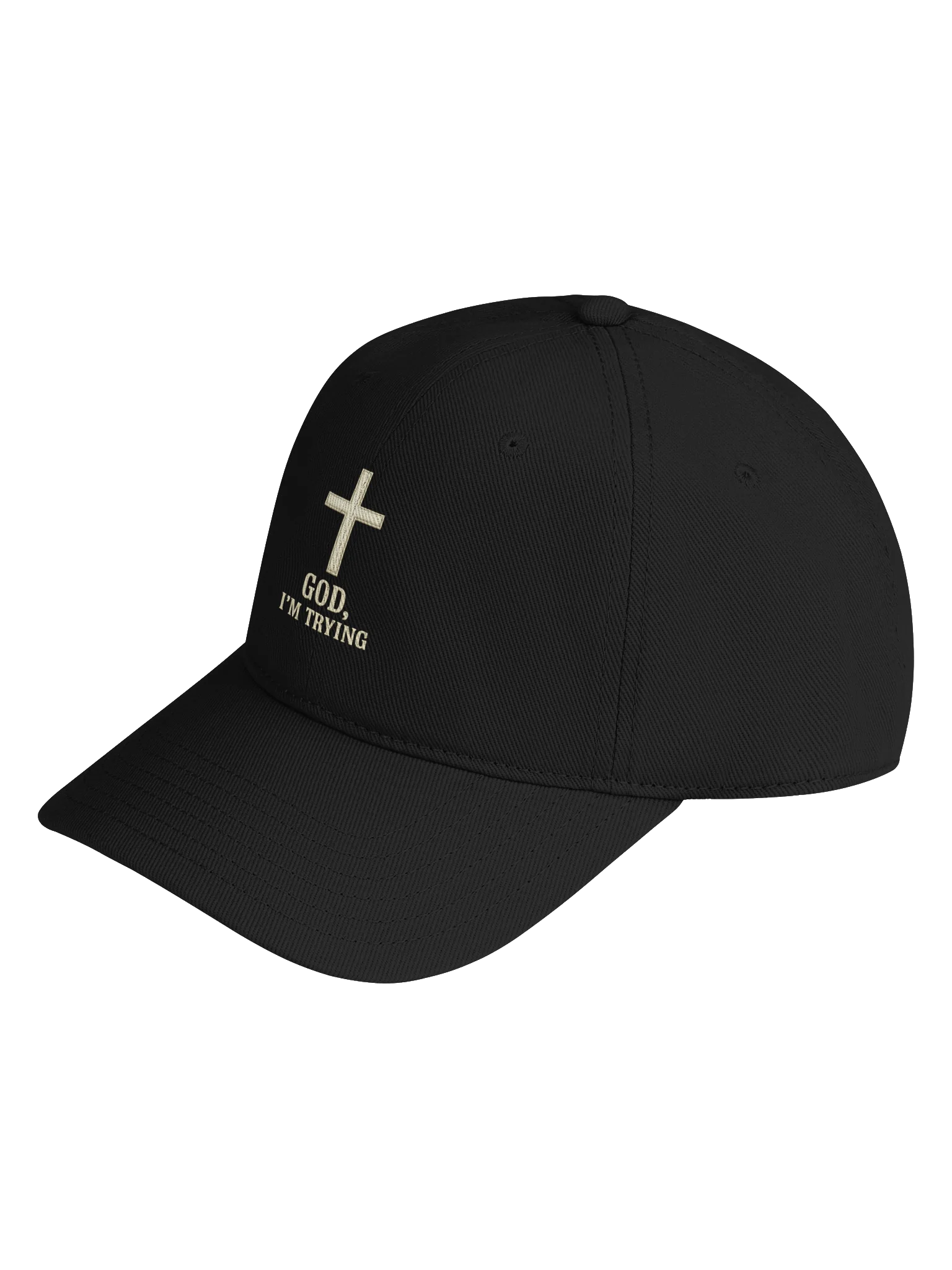 God, I'm Trying Classic Ball Cap product image (21)