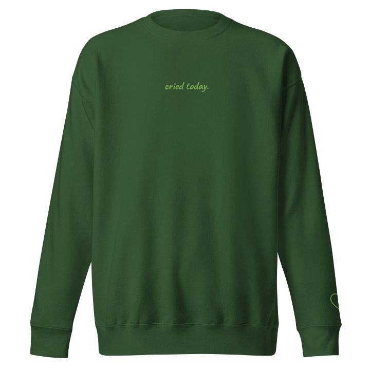 Cried Today Crewneck product image (1)