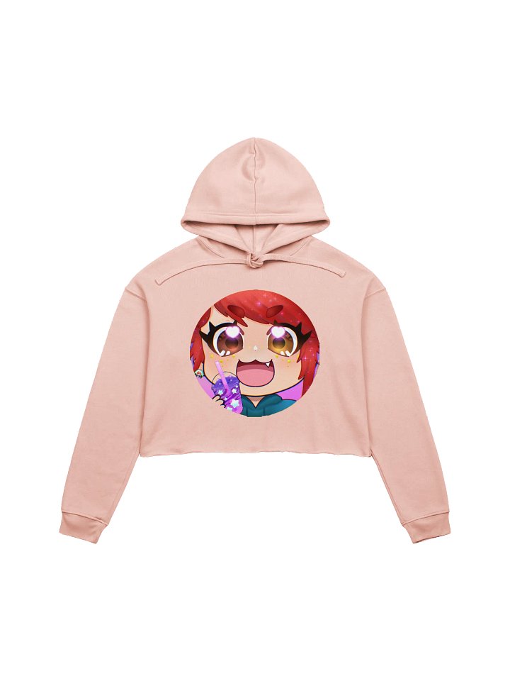 Boba Tea Pearl Fleece Crop Hoodie product image (2)