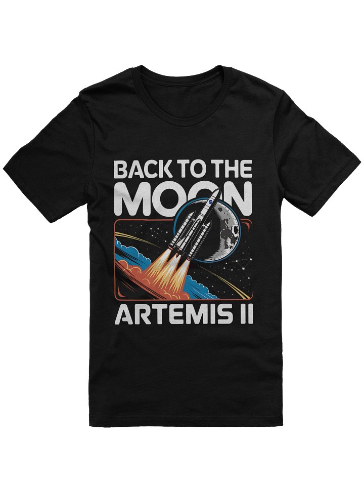 Artemis II Launch to The Moon Space Mission 2026 Supersoft T-shirt product image (1)