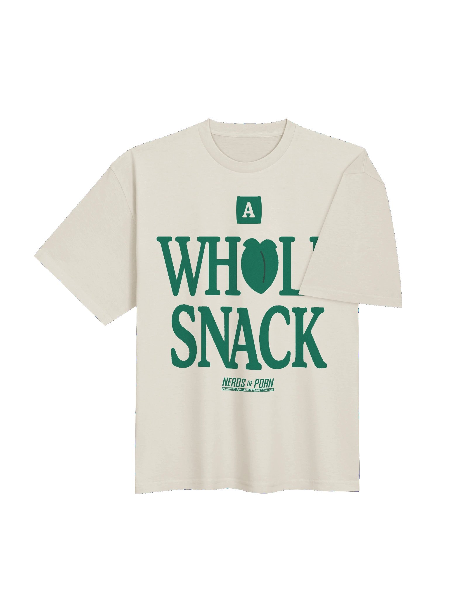 A Whole Snack Oversize Tee (white) product image (4)