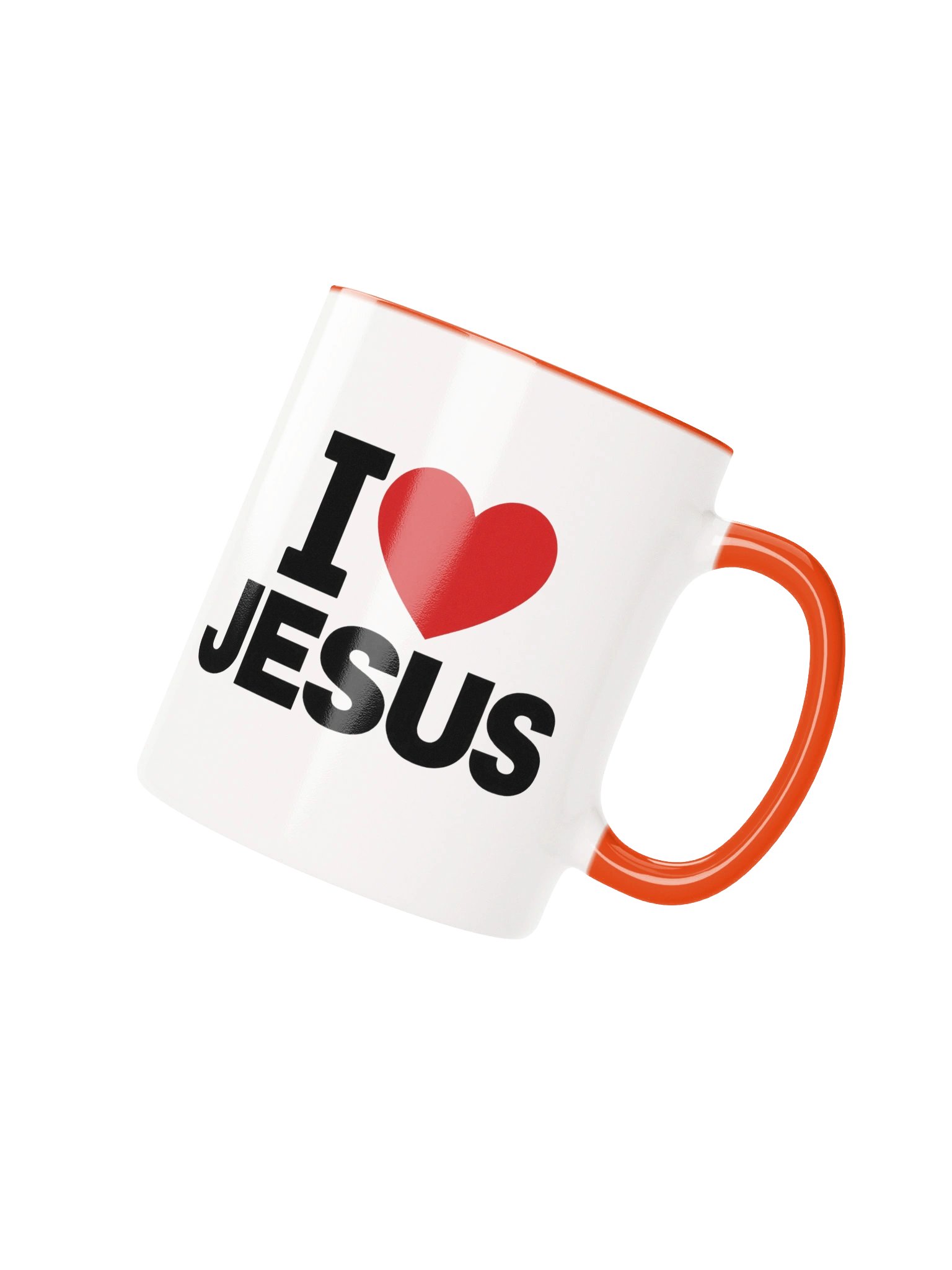 I Love Jesus Christian Mug - Faith-Based Coffee Cup product image (2)