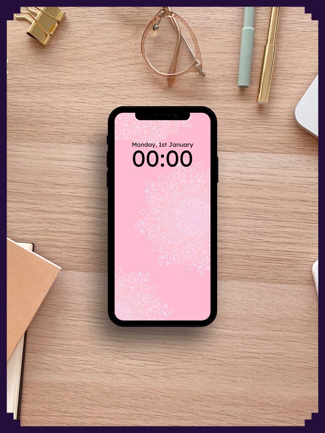 ⭐⭐⭐🆓 5 Mandala Energy Phone Wallpapers product image (5)