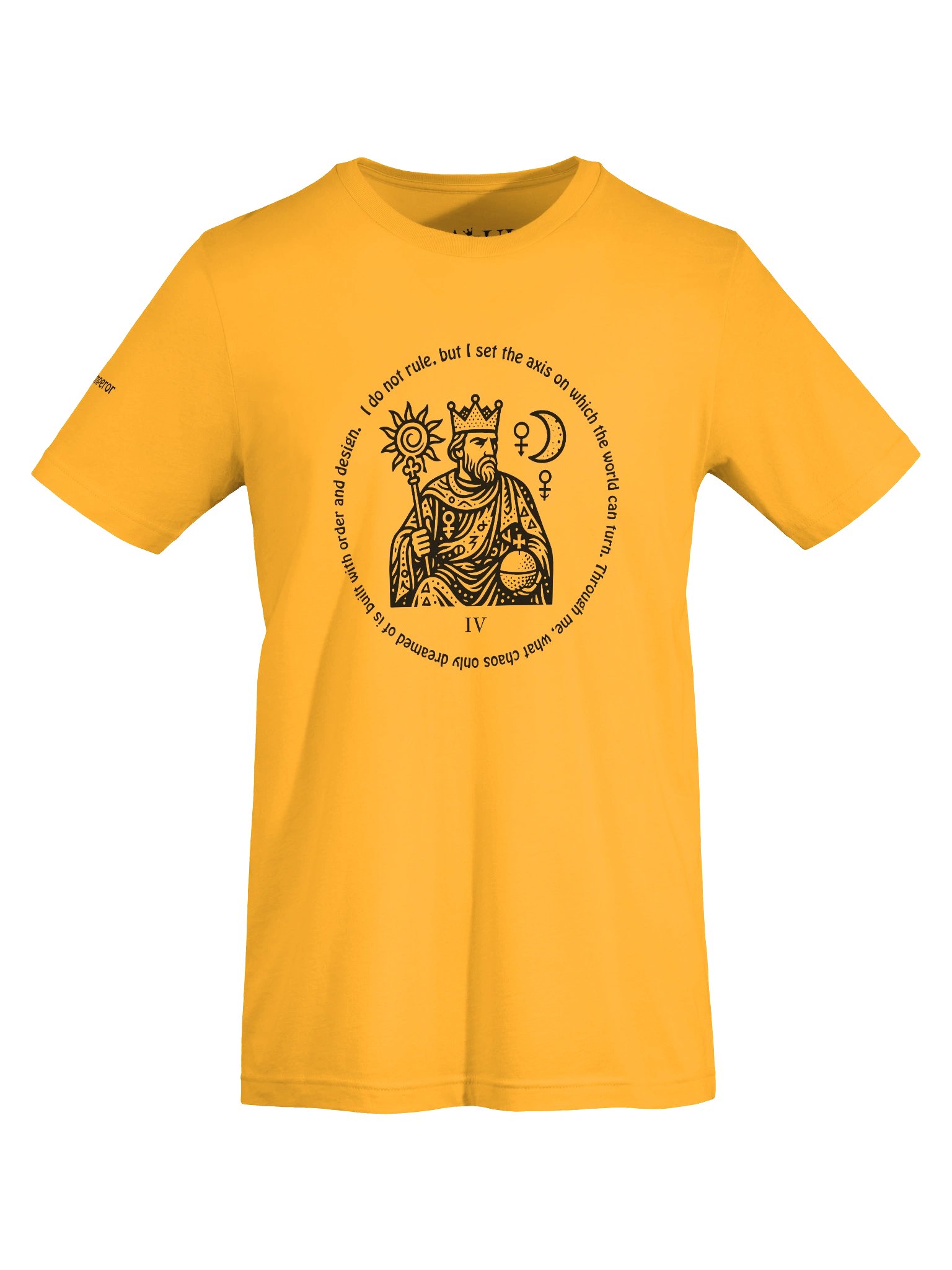 The Emperor - ArcanaPop T-Shirt – Where Tarot Magic Meets Pop Art product image (6)