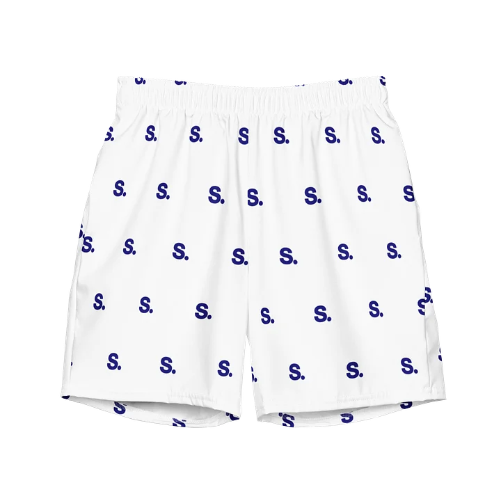 S. White Swim Trunks product image (1)
