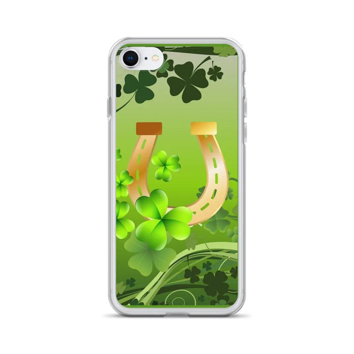 Lucky Clover Swirl iPhone® Case product image (24)