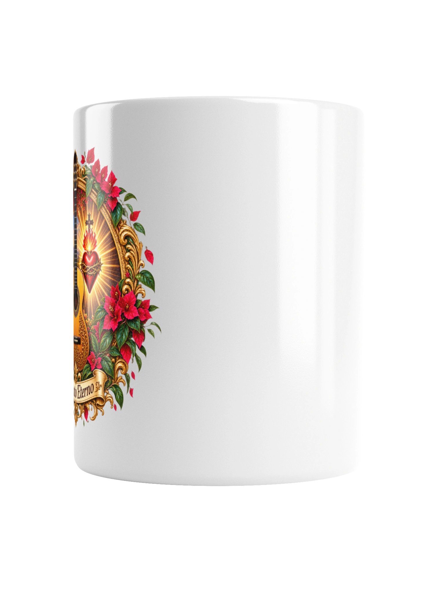 Vibrato Eterno Passionate Heart Guitar Mug product image (5)