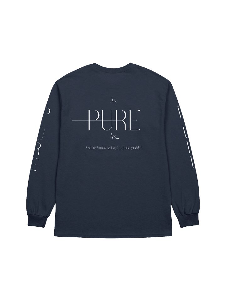 Scribbled Style Long Sleeve Tee product image (2)