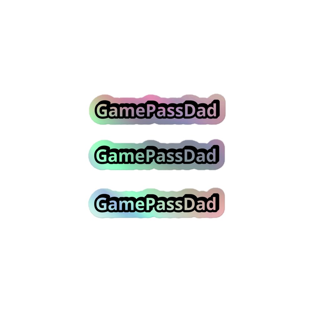 GamePassDad Holo Sticker (3pc) product image (3)