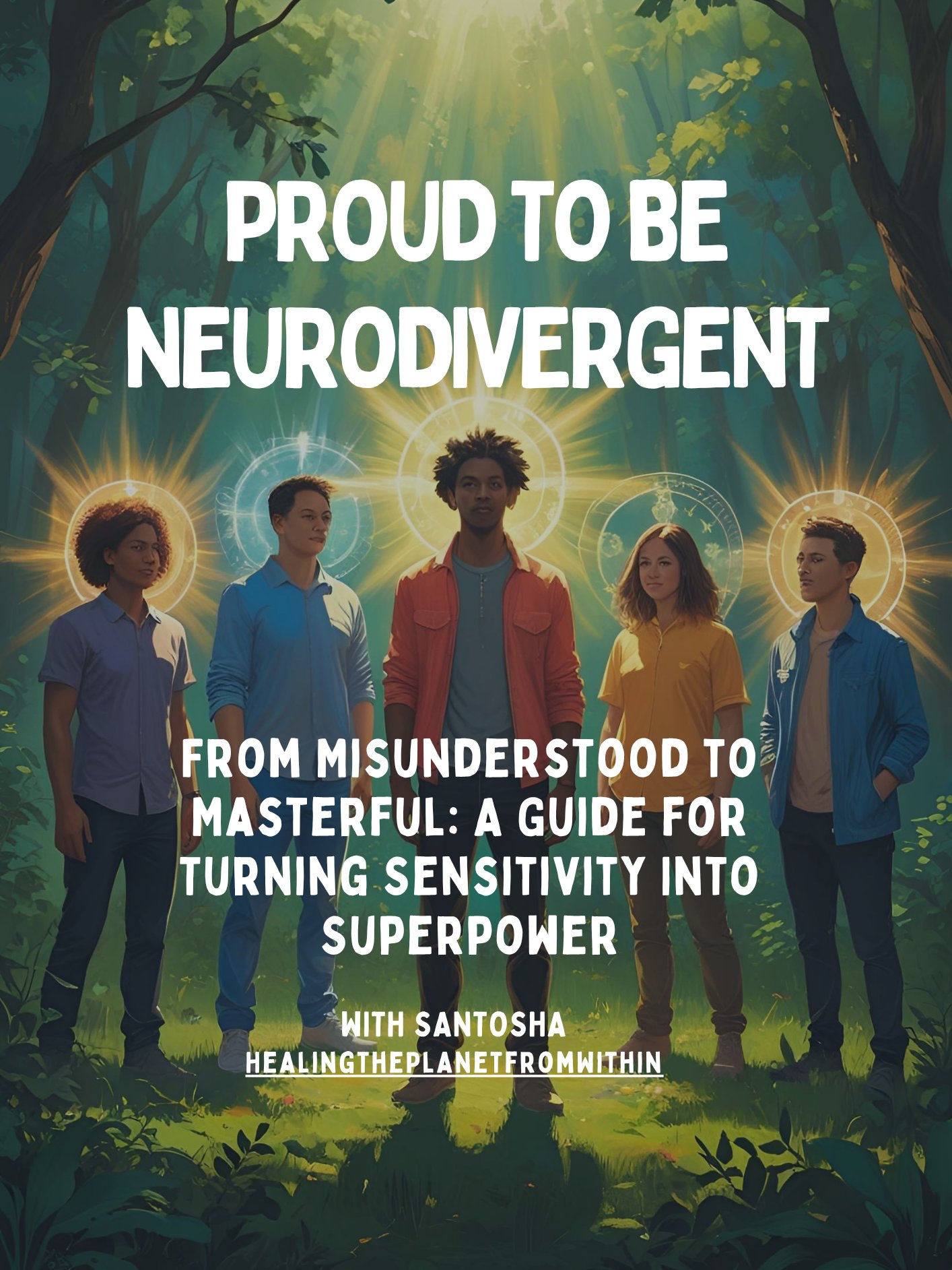 Proud to be Neurodivergent, a 34-Page PDF Workbook for Sensitive People product image (1)