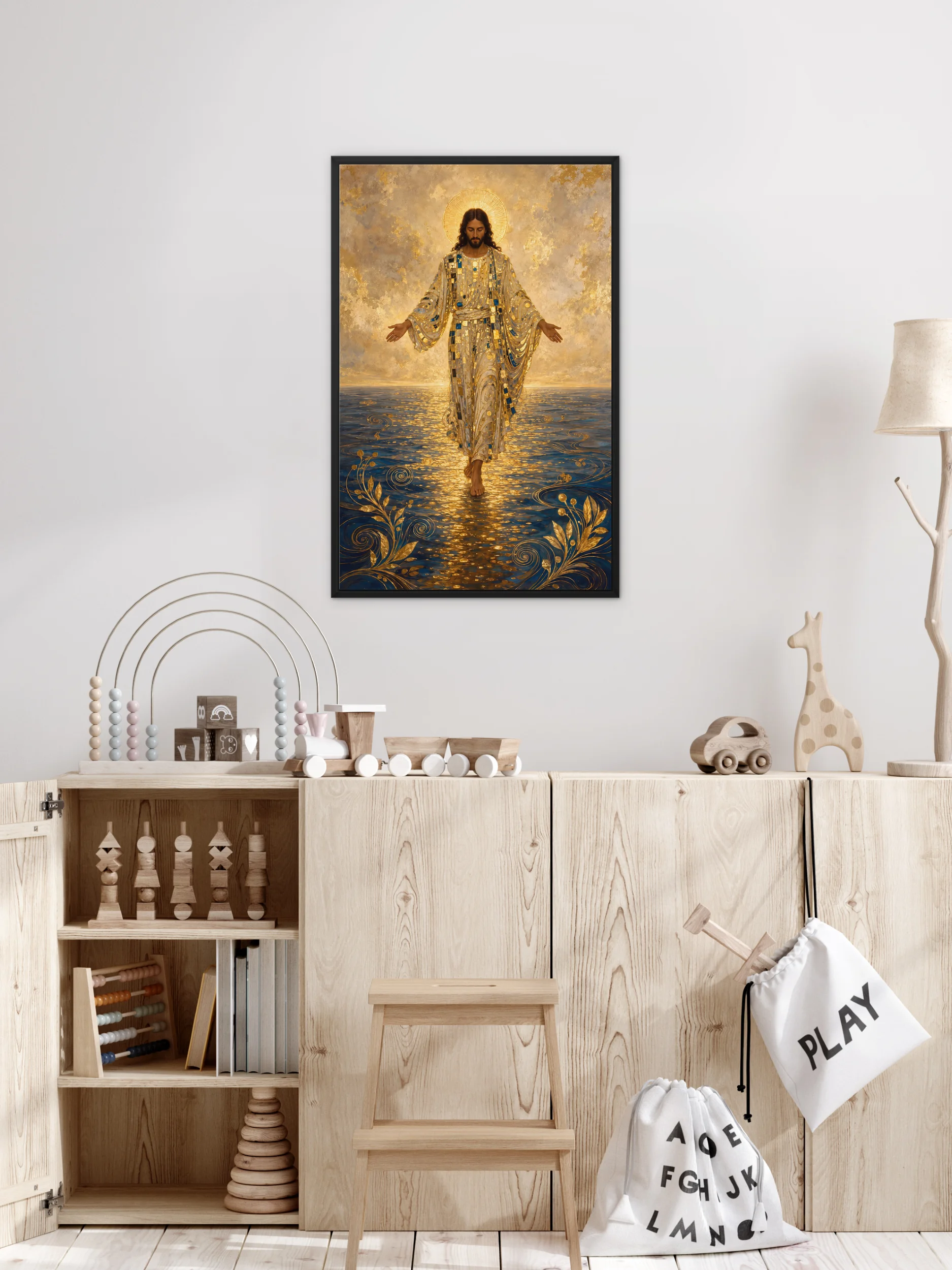 Peace Upon the Waters — Framed Canvas product image (7)
