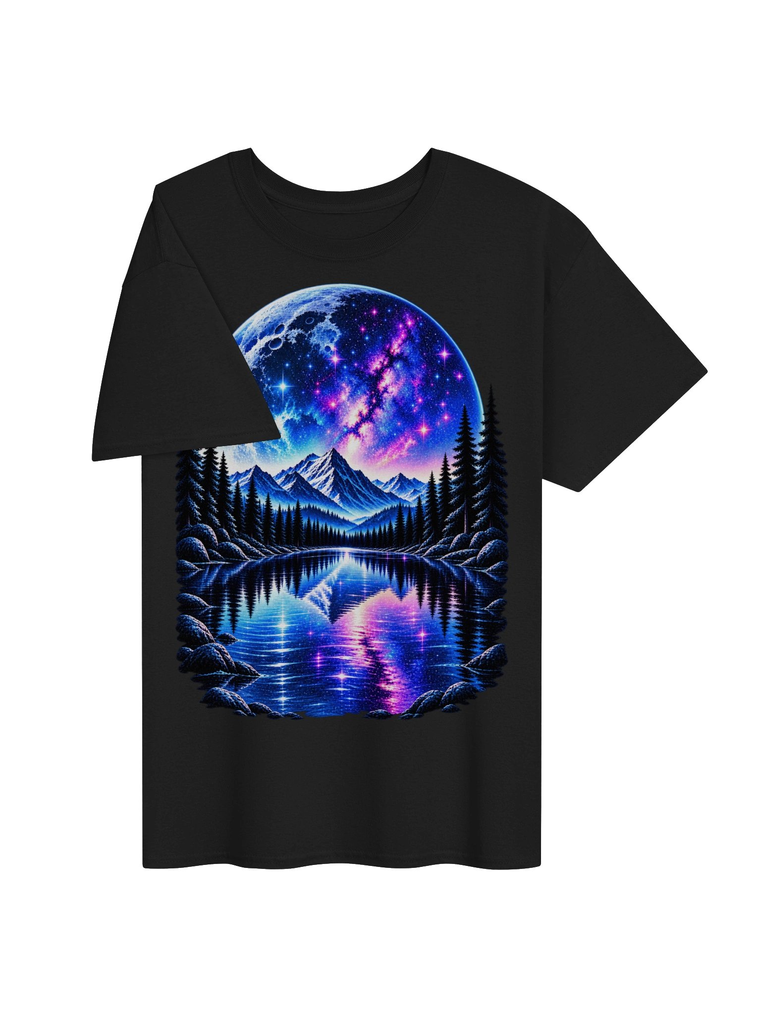 Moon Portal — Celestial Landscape Tee product image (3)