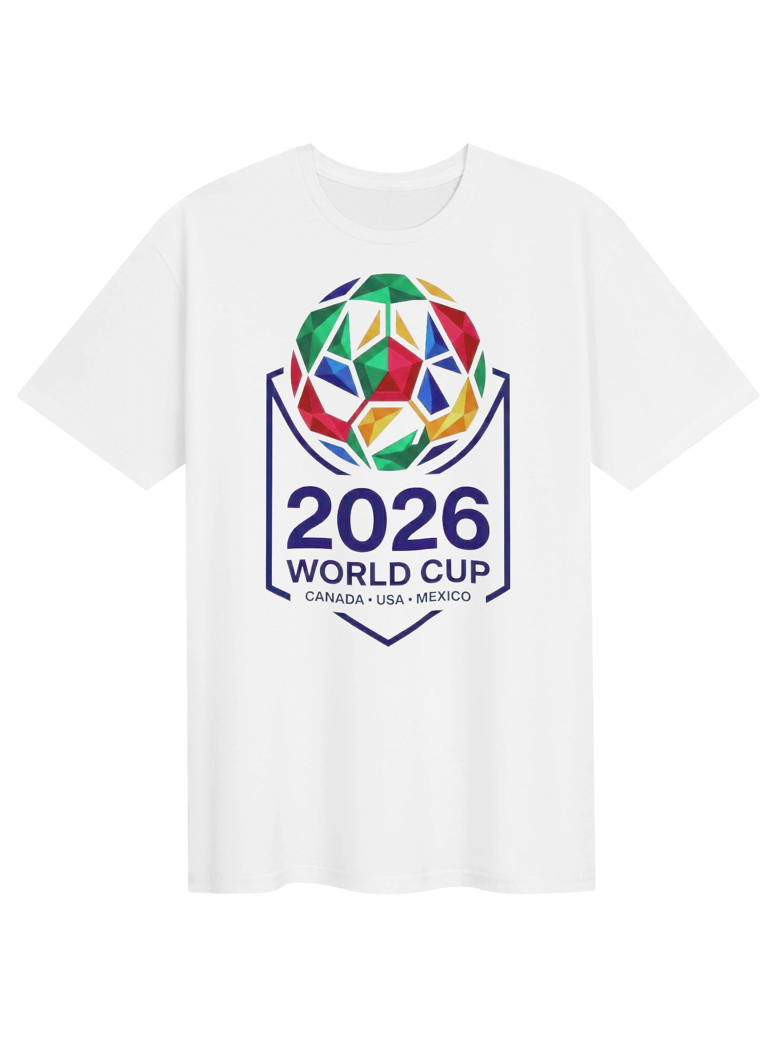 World Cup 2026 Soccer Ball Graphic Tee product image (1)