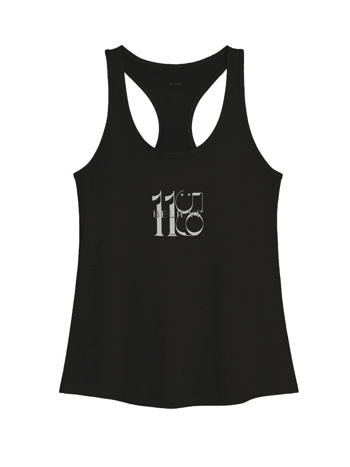 eleven:fiftynine BELIEVE Logo Tank product image (1)