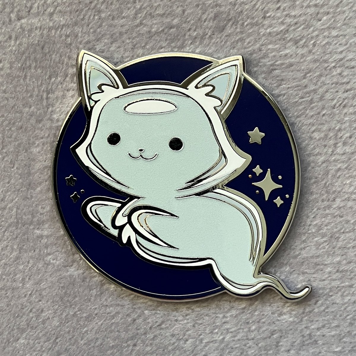 Ghost Cat Pin product image (2)