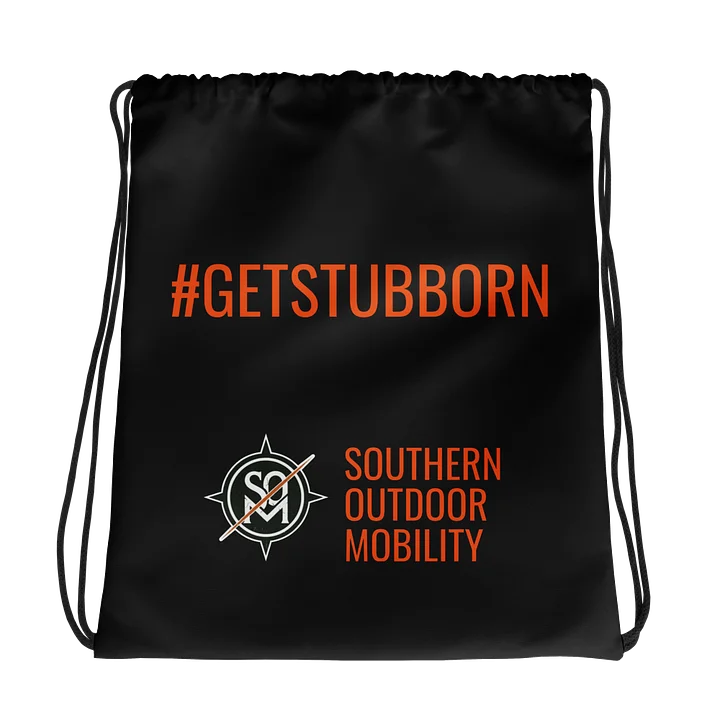 #GetStubborn SOM Drawstring Bag product image (1)