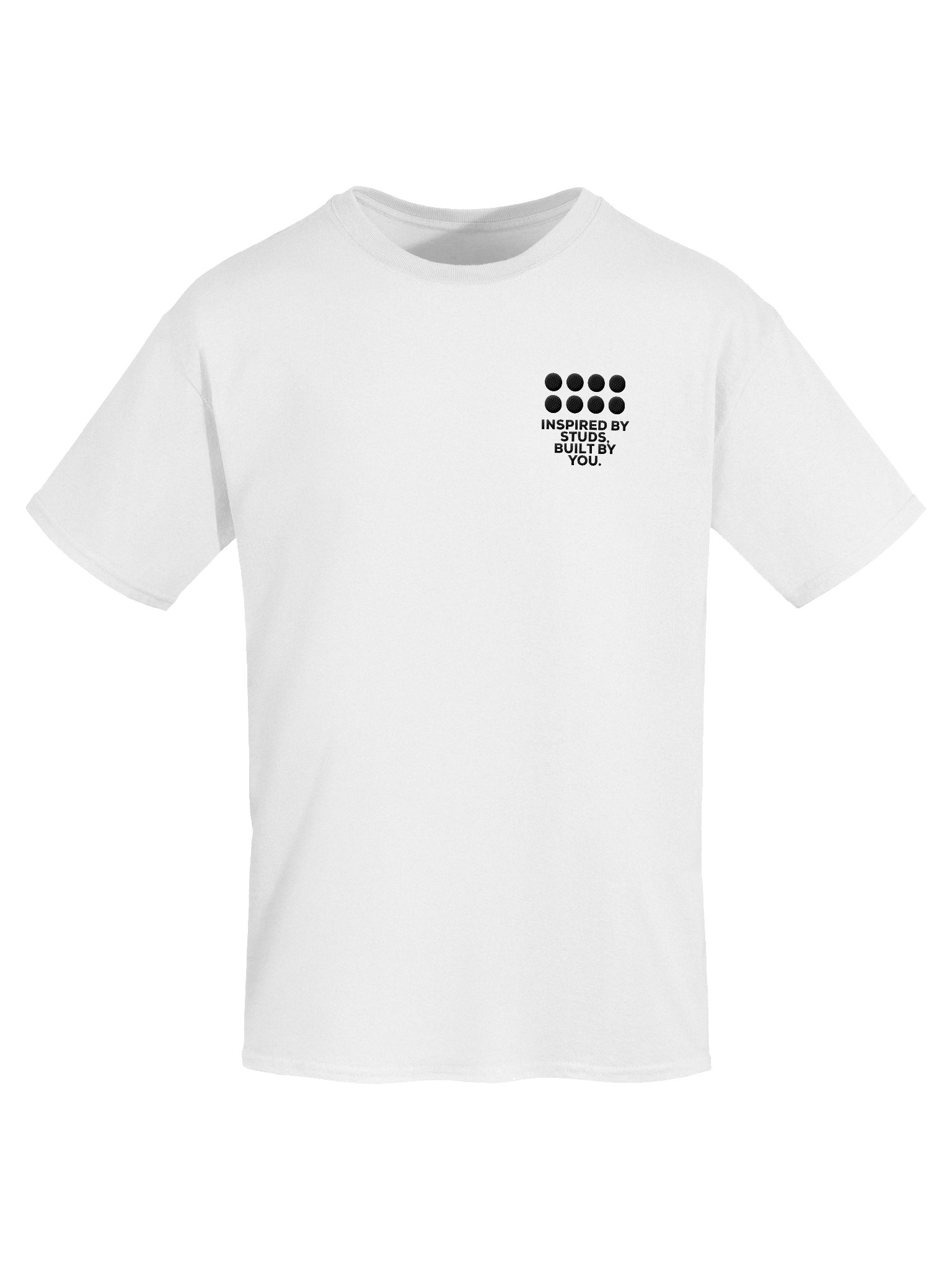 Inspired by Studs Embroidery T-Shirt product image (7)