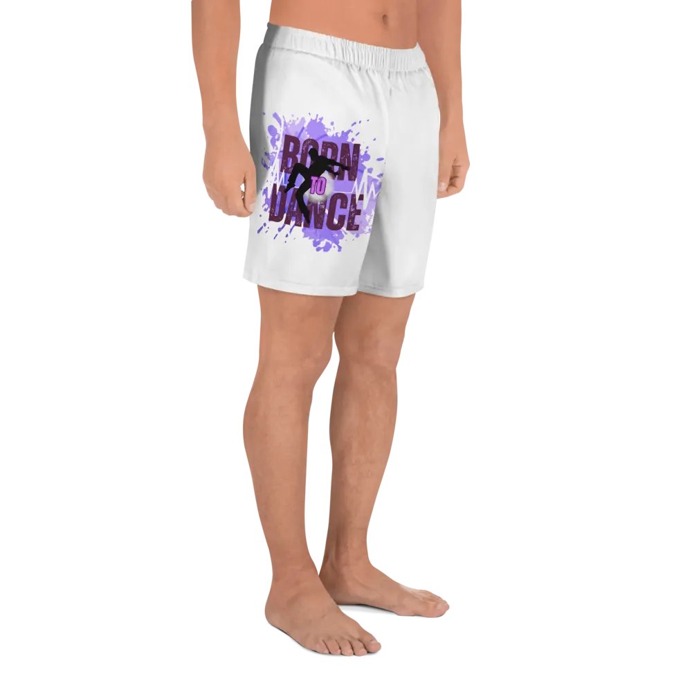 Born to Dance His Silhouette Splash Athletic Shorts product image (3)