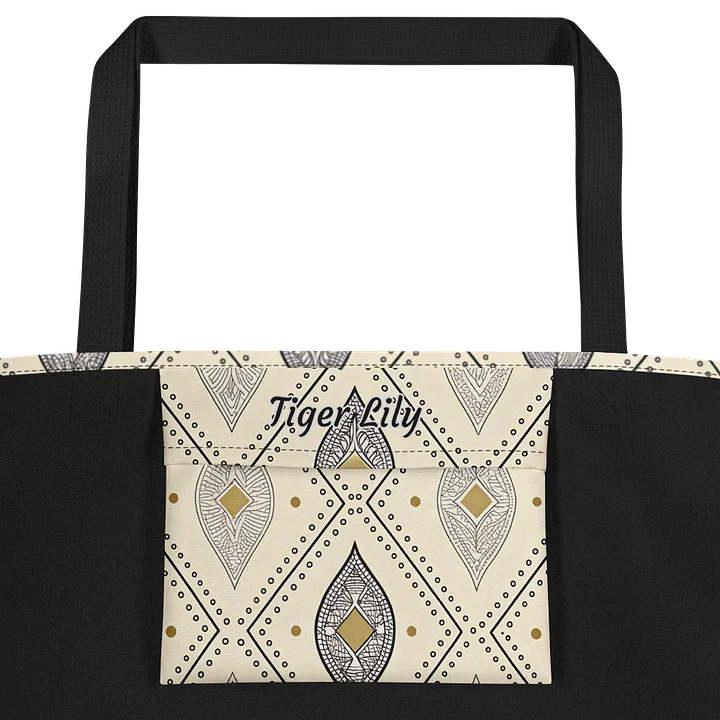 Leafy Diamond Tote Bag product image (2)