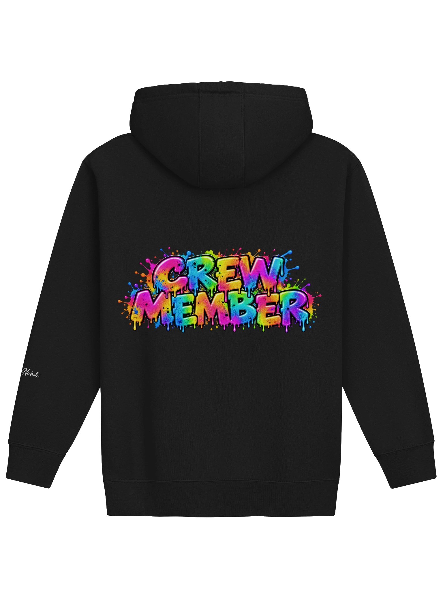 CHAOS Rainbow Graffiti Unisex Hoodie product image (10)