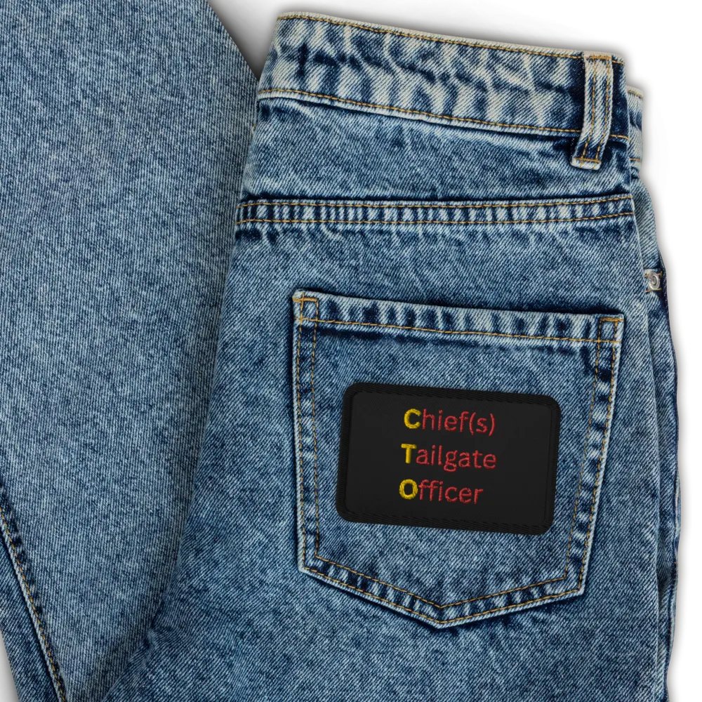 Chief(s) Tailgate Officer Embroidered Patches product image (3)