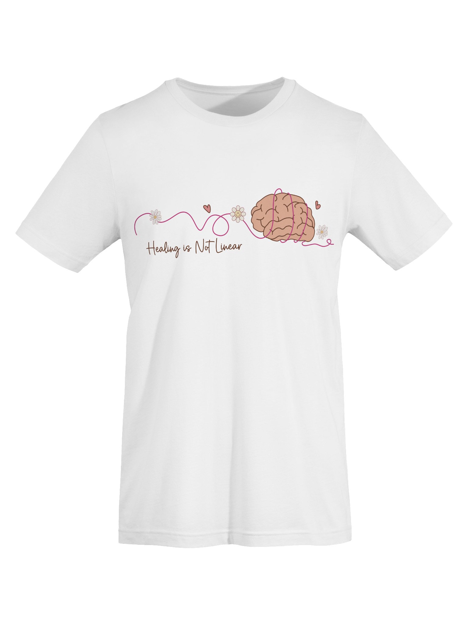 Healing Is Not Linear Unisex T-Shirt product image (2)