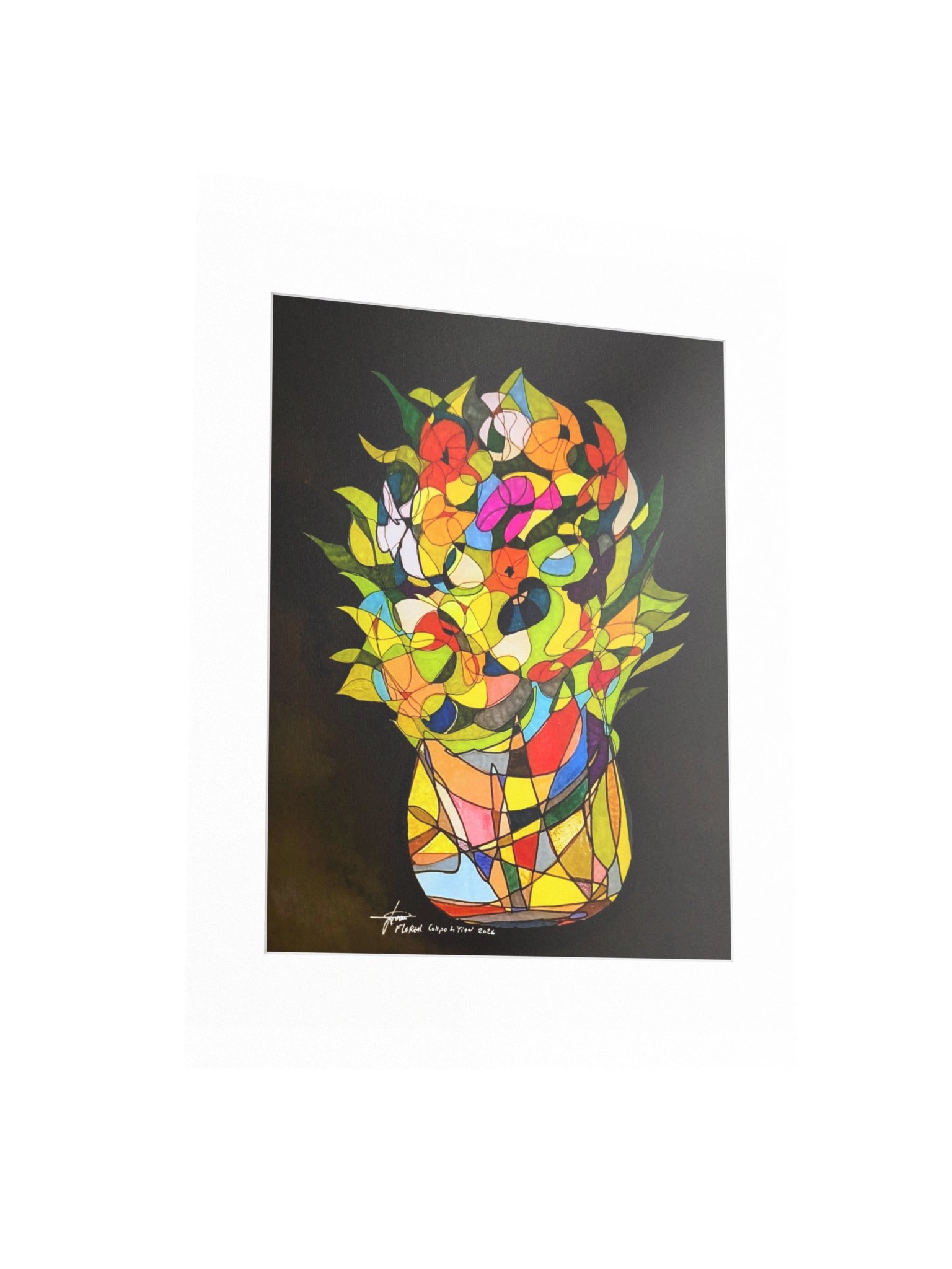 Floreal Composition (Unframed) Fine Art Print product image (3)