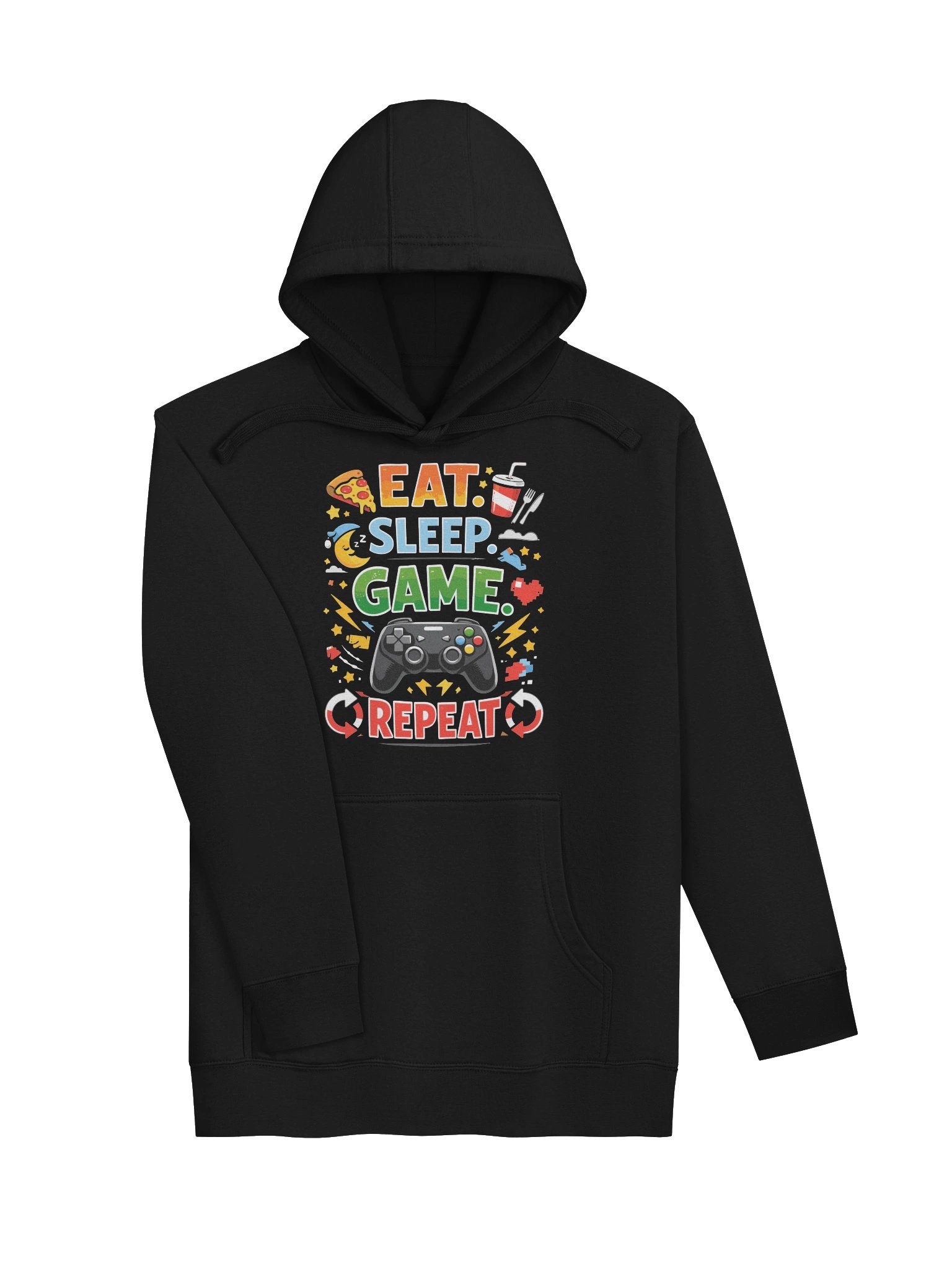 Eat. Sleep. Game. Repeat Unisex Premium Hoodie product image (23)