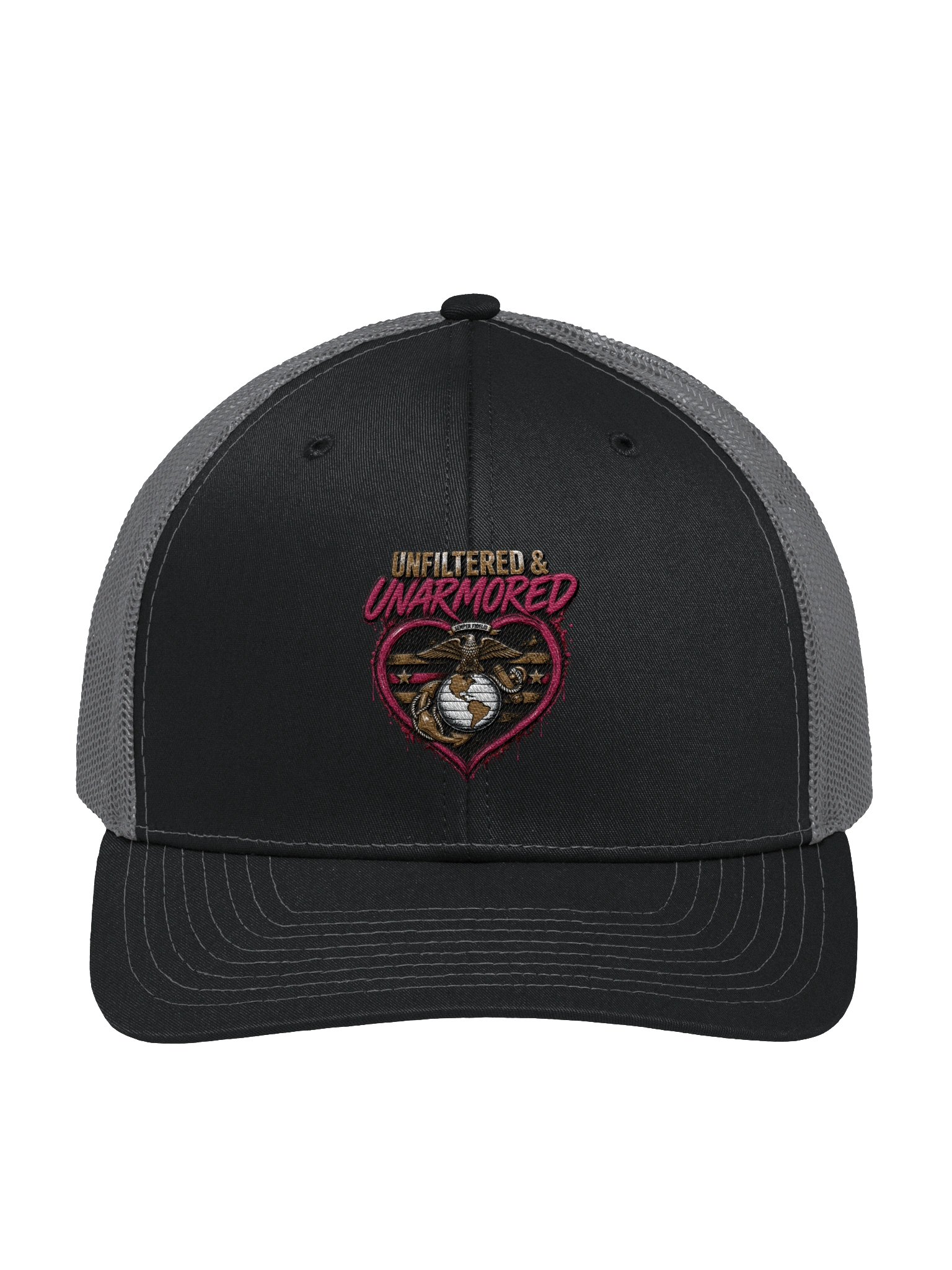 U&U Marine Corps Trucker Hat product image (1)
