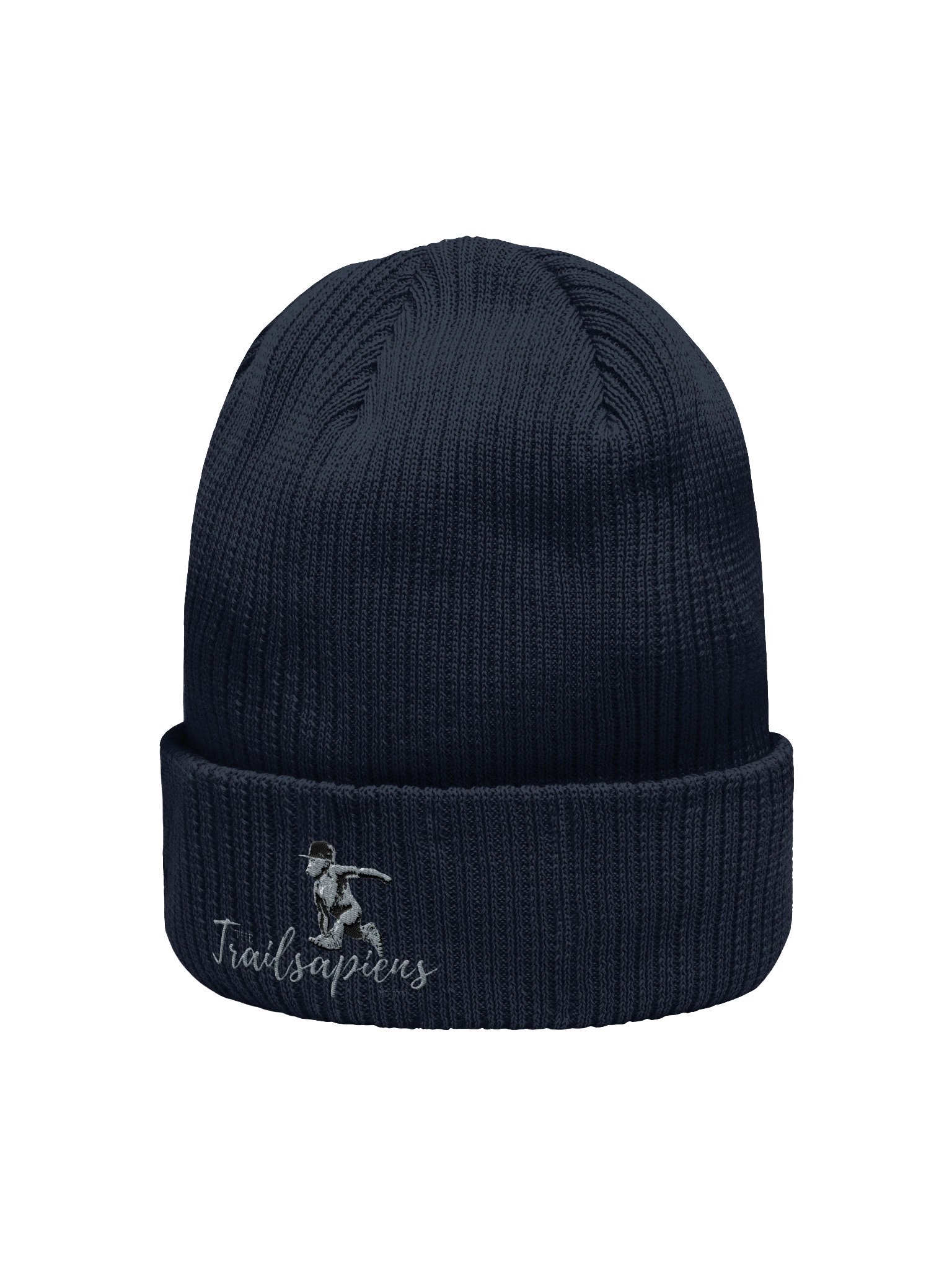 Organic Ribbed Beanie with Trailsapiens Logo product image (12)