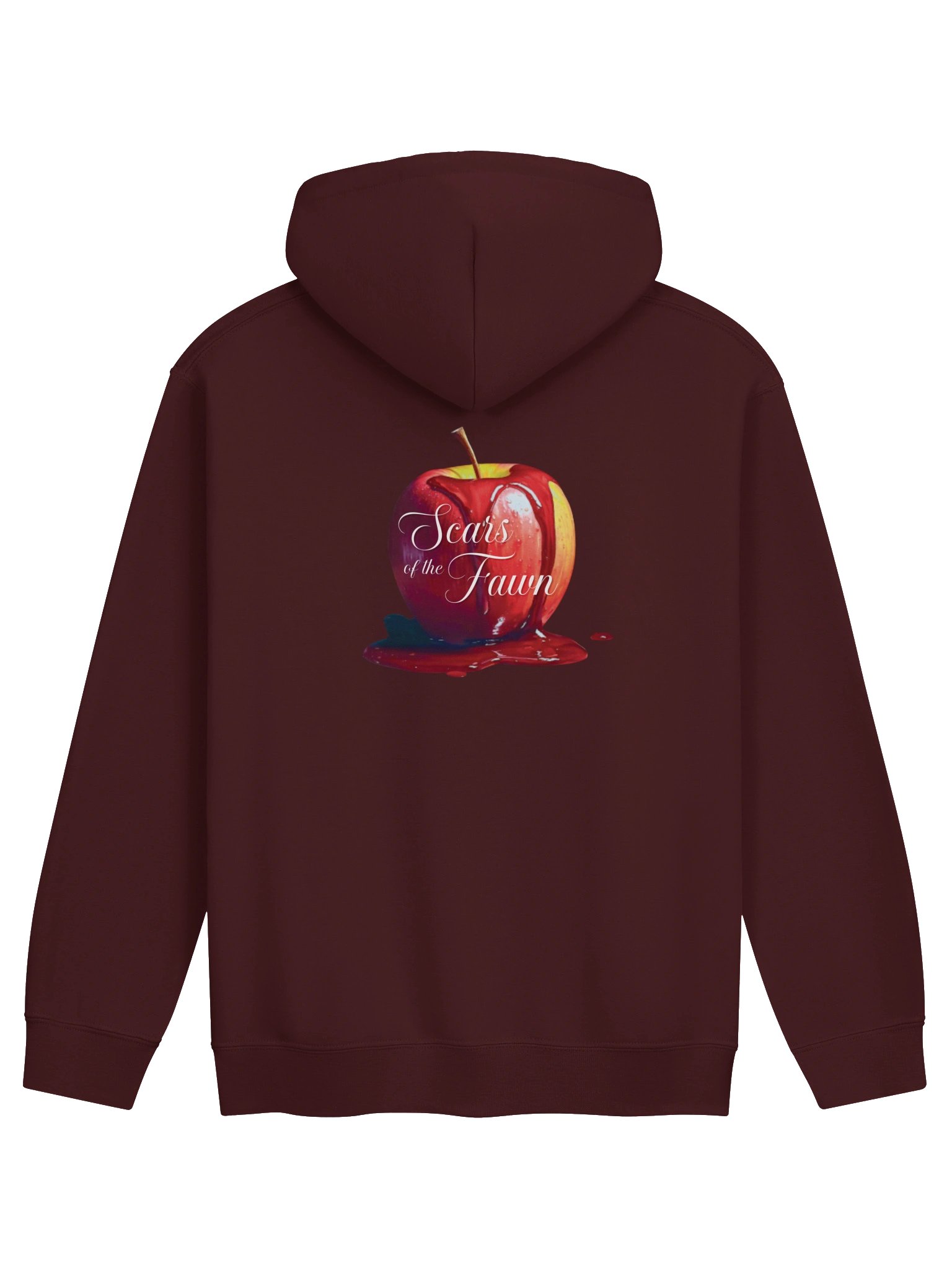 Scars of the Fawn Maroon Hoodie product image (1)