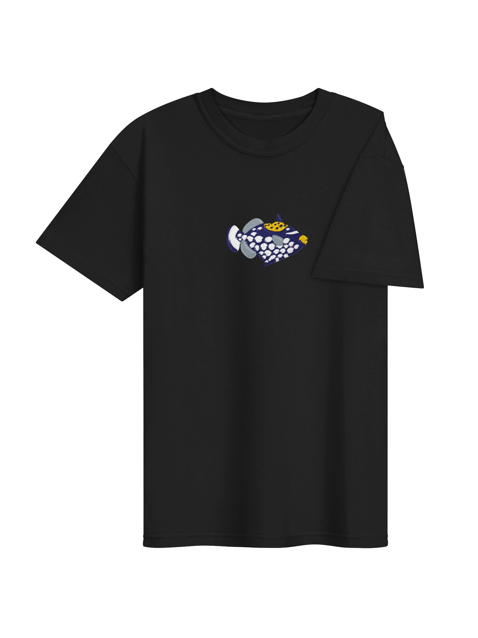 Clown Triggerfish(Version 2) Premium T-Shirt (Embroidered) for Reef and Marine Aquarium Lovers product image (52)