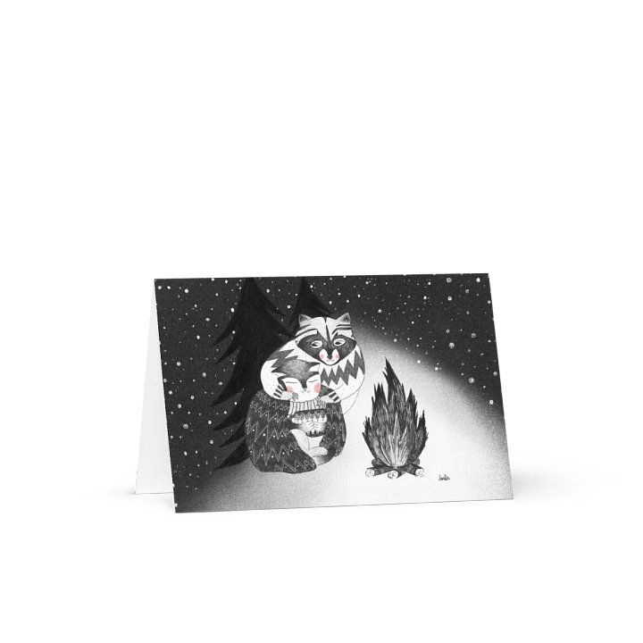 the friendly raccoon product image (1)