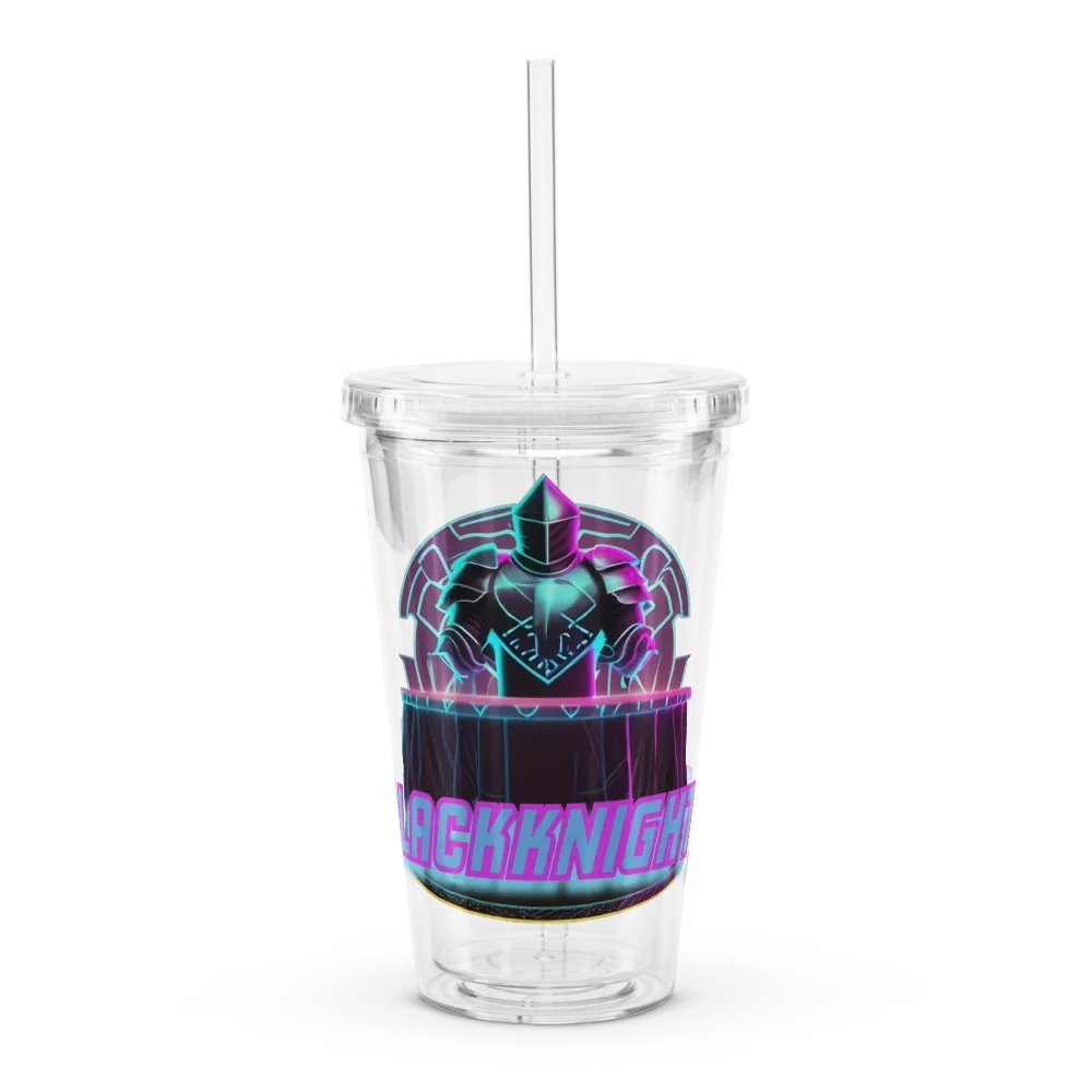 Blackknight513 Double Wall Clear Plastic Tumbler (16 oz) product image (1)